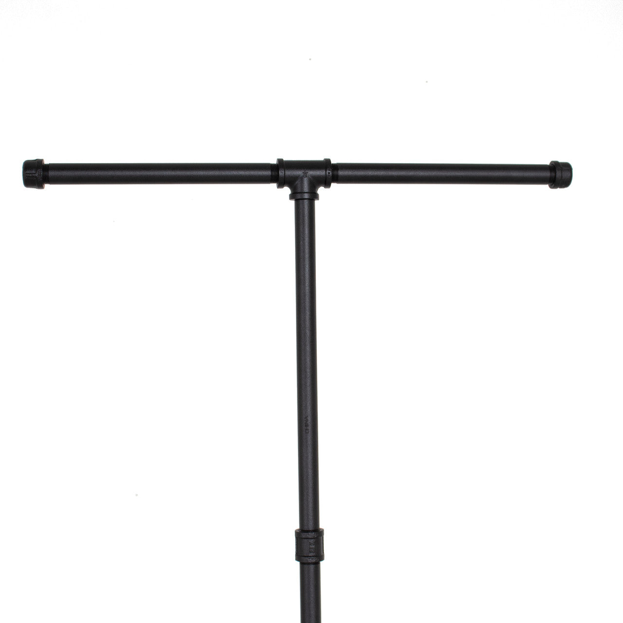 Industrial Pipe Rolling Clothing Rack | 2-Way