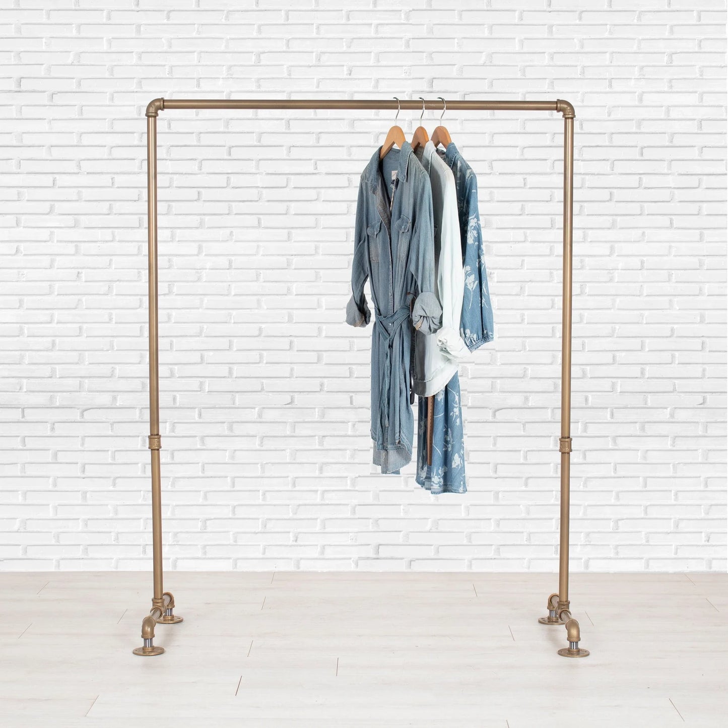 Industrial Pipe Clothing Rack