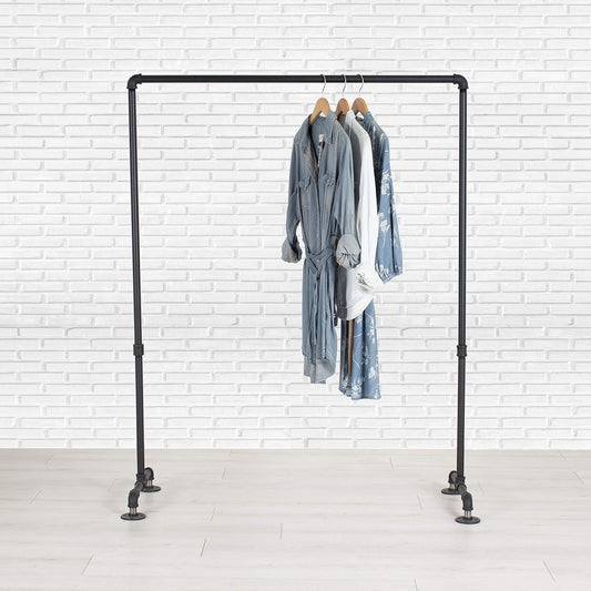 Industrial Pipe Clothing Garment Rack